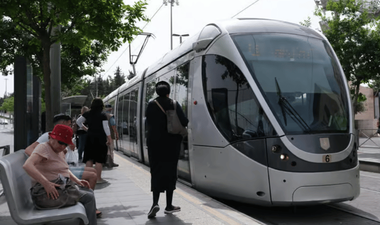 הרכבת הקלה בירושלים (צילום: יואב דודקביץ') הרכבת הקלה בירושלים