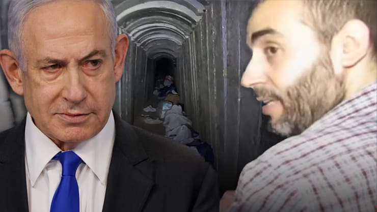 מוחמד סינוואר, בנימין נתניהו 