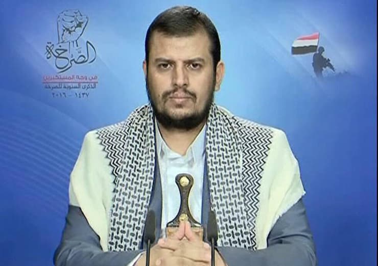 עבד אל-מלכ בדר א-דין אל-חות'י , מנהיג החות'ים בתימן.