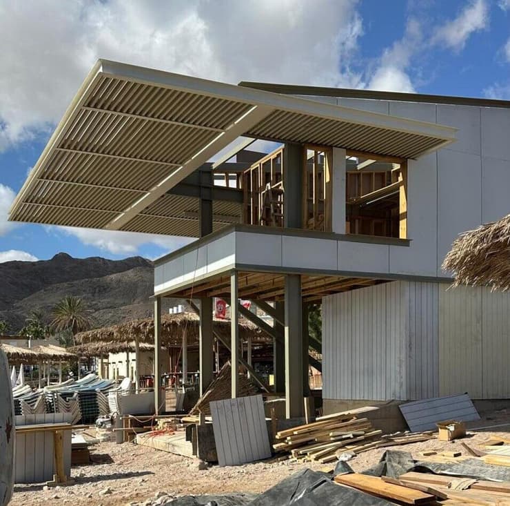 העבודות בשטח