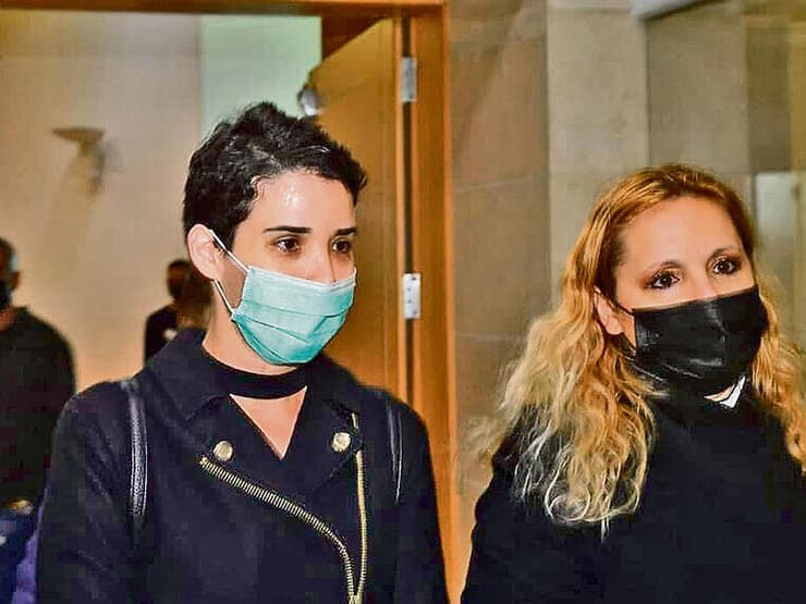 עם שירה איסקוב, שניצלה מניסיון רצח בידי בעלה. תקדים שישפיע על תיקי התעללות | צילום: חיים הורנשטיין yk14200685