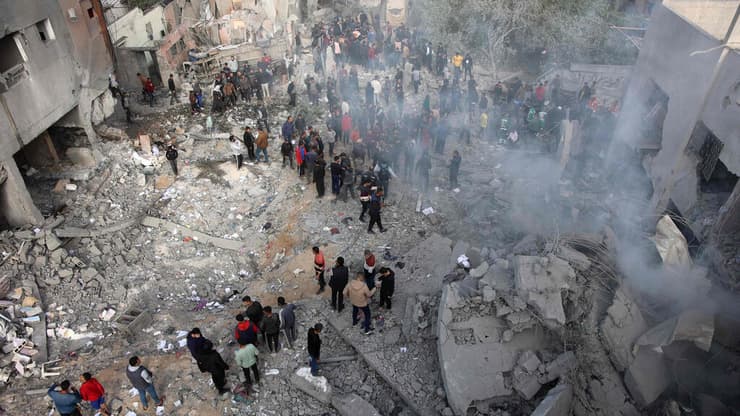 נזקי התקיפות בעזה