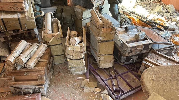 אמצעי לחימה שאותרו בלבנון על ידי חטיבה 226