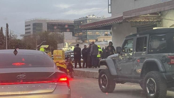 זירת הרצח בלוד