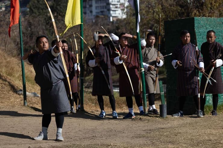 קשתים בזמן תחרות בפארק מקומי (צילום: טל שחר) קשתים בזמן תחרות בפארק מקומי