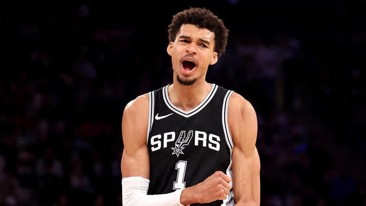 נתונים בלתי נתפסים. ויקטור וומבניאמה (צילום: Luke Hales / GETTY IMAGES NORTH AMERICA / AFP) ויקטור וומבניאמה