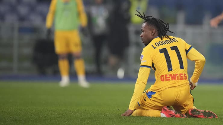 אטאלנטה התקשתה למצוא את הרשת. אדמולה לוקמן (צילום: AP Photo/Alessandra Tarantino) אטאלנטה התקשתה למצוא את הרשת. אדמולה לוקמן