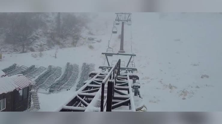 שלג בחרמון (צילום: אתר החרמון) אתר החרמון
