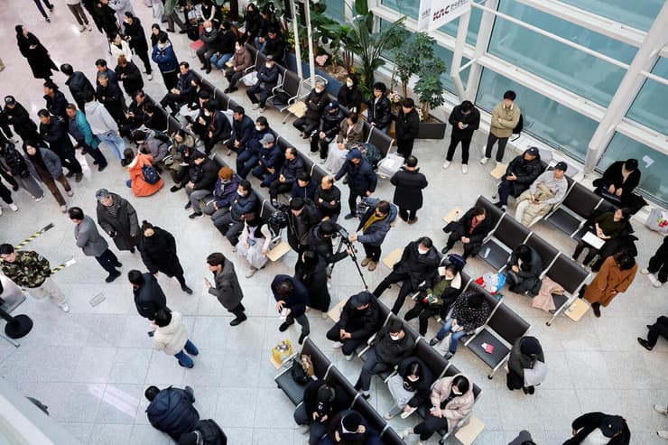 דרום קוריאה התרסקות מטוס ב מואן קרובי משפחה של הנספים