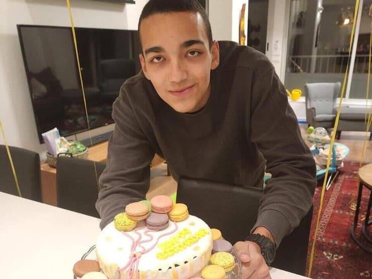 יום ההולדת האחרון שחגג עידן אלכסנדר בבית (צילום: באדיבות המשפחה) עידן אלכסנדר