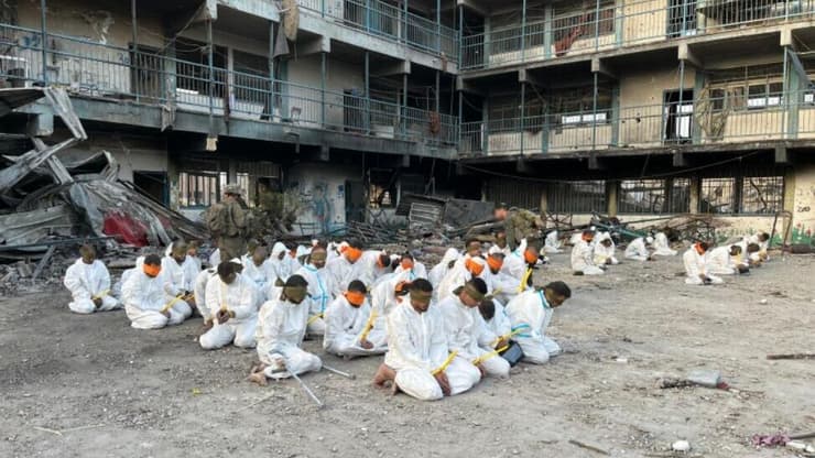 מעצר המחבלים בבית החולים כמאל עדואן בעזה