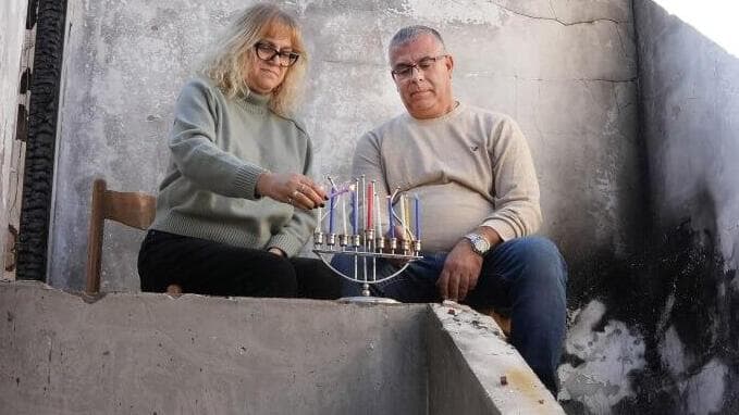 ההריסות בבית משפחת נדיבי במטולה