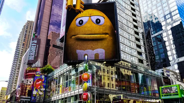 חנות של M&M's במנהטן