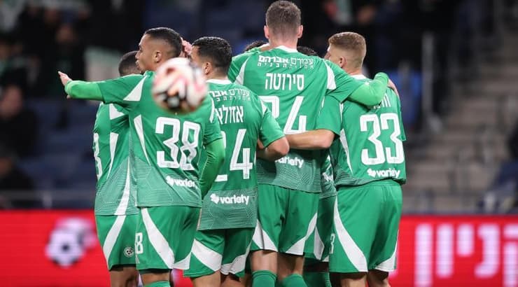 שחקני מכבי חיפה מרוצים