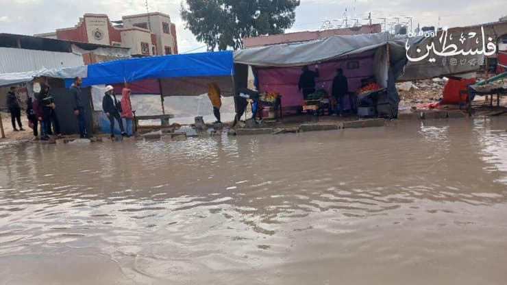 הצפות בחאן יונס
