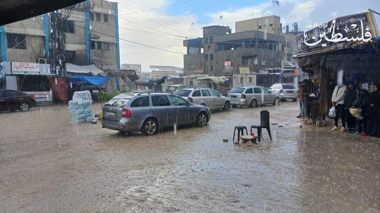 הצפות בחאן יונס