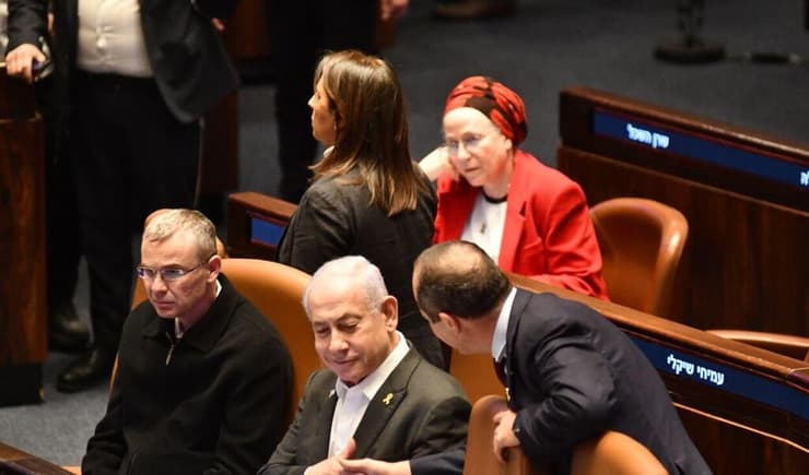 ראש הממשלה בנימין נתניהו במליאת הכנסת - חוק הרווחים הכלואים
