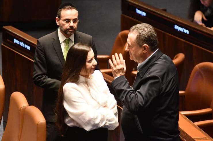 איגרת לפעילים. ישראל כ"ץ וטלי גוטליב במליאת הכנסת (צילום: רפי קוץ) ישראל כ"ץ וטלי גוטליב במליאת הכנסת
