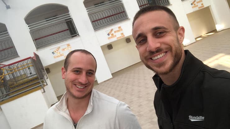 מימין: נועם וישי סלוטקי