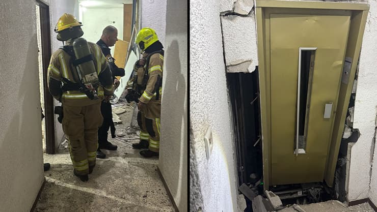 פיצוץ נפחי בבניין בראשון לציון