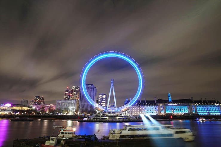 חגיגות השנה החדשה בלונדון, אנגליה