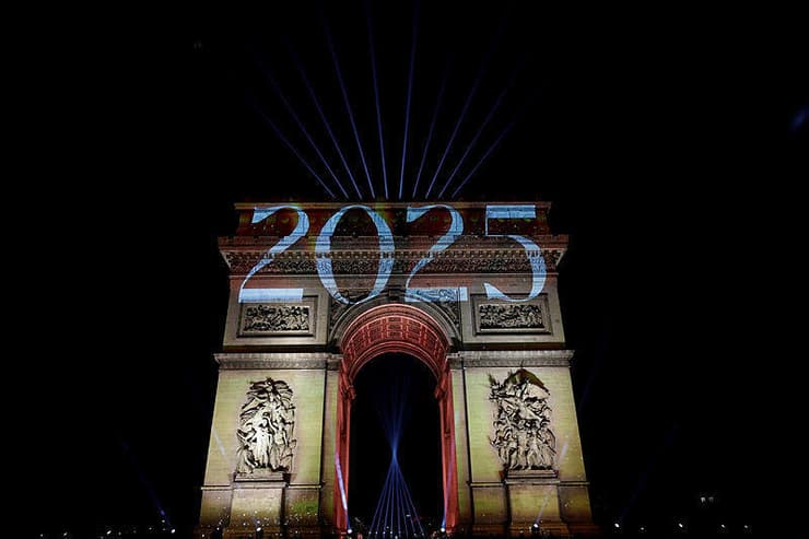 חגיגות השנה החדשה בפריז, צרפת