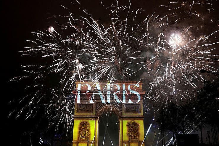 חגיגות השנה החדשה בפריז, צרפת