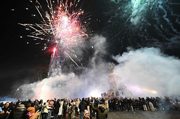 חגיגות השנה החדשה ברומא, איטליה