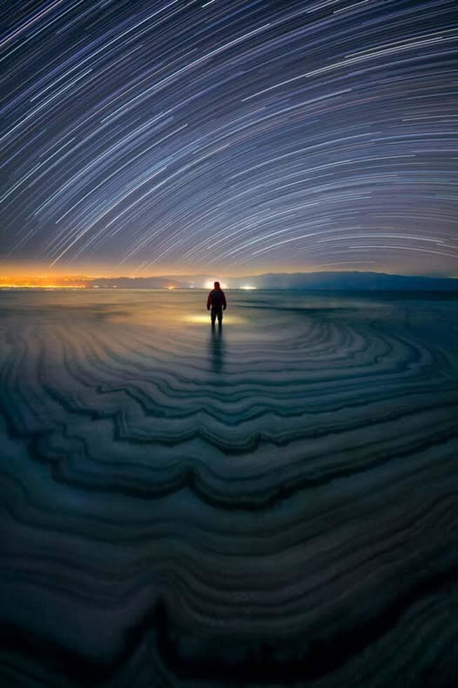 שביל הכוכבים בים המלח