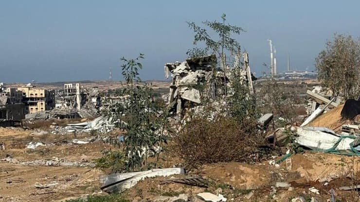 אבי יששכרוף בבית חאנון, עזה