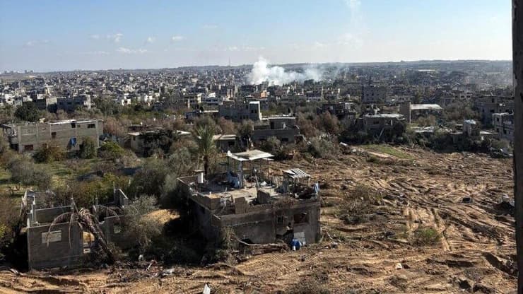 אבי יששכרוף בבית חאנון, עזה