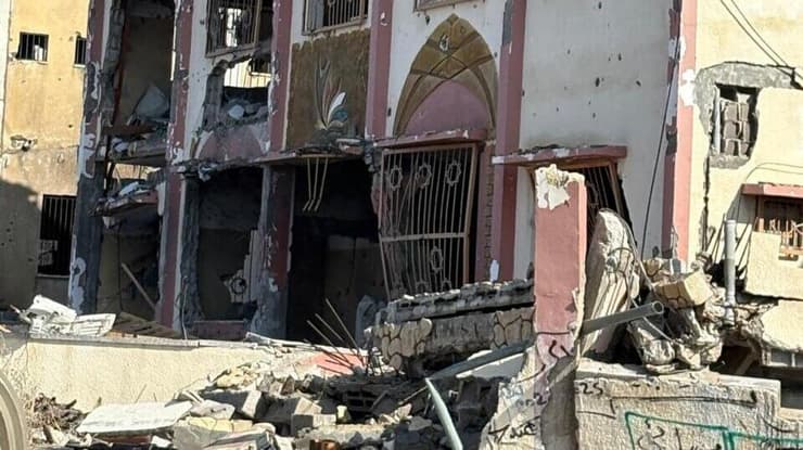 אבי יששכרוף בבית חאנון, עזה