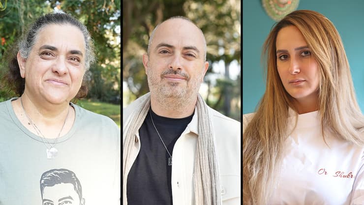  שלישים אור שוקרון תושבת ארז,  שי ששון תושב ניר עם, תמי שפירא, תושבת ניר עם ואמא של זיו ״פפה״ שנרצח בנובה