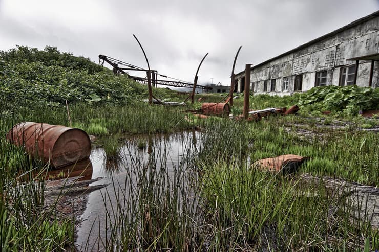 האי המרוחק והבלתי מיושב סימושיר (Simushir), שמהווה חלק מהאיים הקוריליים (צילום: Shutterstock) האי המרוחק והבלתי מיושב סימושיר (Simushir), שמהווה חלק מהאיים הקוריליים