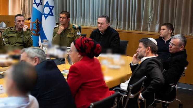 שר הביטחון ישראל כ"ץ קיים דיון ראשון של צוות המשנה של הקבינט בנושא השמדת היכולות השלטוניות של חמאס