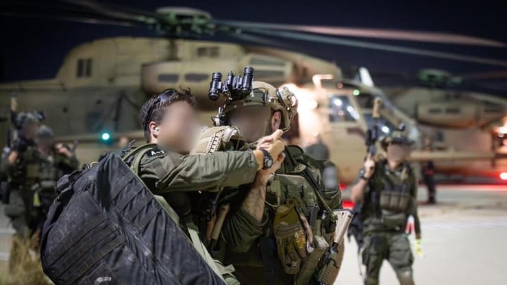 לוחמי שלדג בלב סוריה (צילום: דובר צה"ל ) לוחמי שלדג בלב סוריה במבצע לסיכול טרור, מבצע "רבות הדרכים"