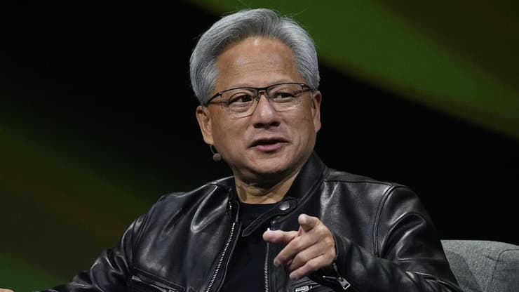 ג'נסן הואנג, מנכ"ל אנבידיה (צילום: David Zalubowski, AP) ג'נסן הואנג, מנכ"ל אנבידיה