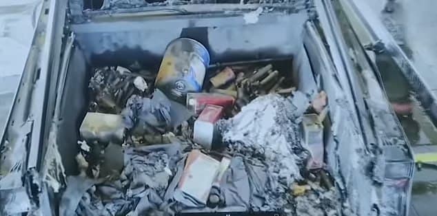 ארה"ב לאס וגאס רכב טסלה ש התפוצץ מול מלון טראמפ