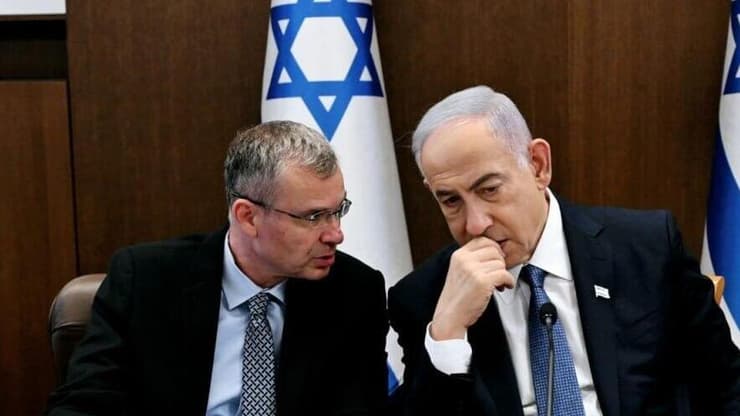 עו"ד רואי כחלון, בנימין נתניהו, יריב לוין