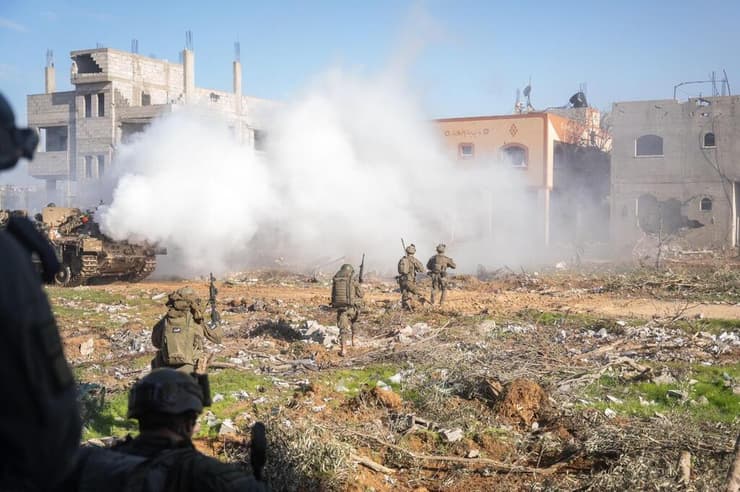 תיעוד מפעילות כוחות נח"ל בבית חאנון