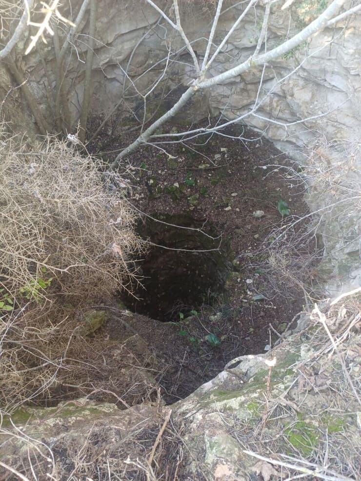 חילוץ אדם שנפל לבור בעומק 15 מטרים בפארק הכרמל