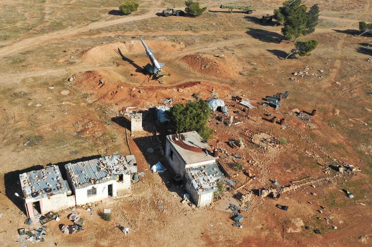 נזקי התקיפה בסוריה