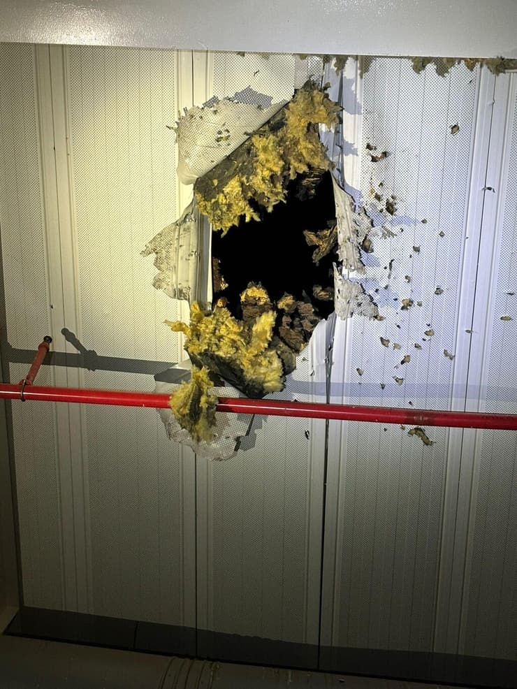 שיגור שנפל במרחב מעבר ארז