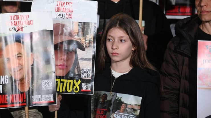 "תחזירו אותם הביתה": מאיה ליפשיץ, נכדתו של עודד שחטוף בעזה (צילום: יאיר שגיא) מאיה ליפשיץ נכדתו של עודד ליפשיץ החטוף