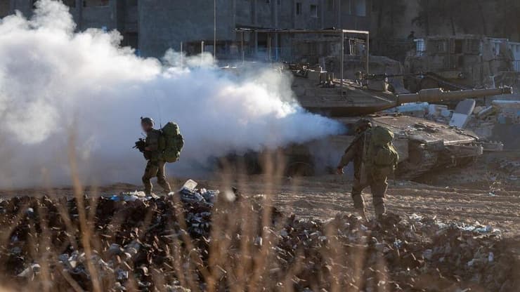 תיעוד של כוחות חטיבת כפיר במבצע בשכונת הקצינים בצפון רצועת עזה בה התבצרו מפקדי ארגון הטרור חמאס