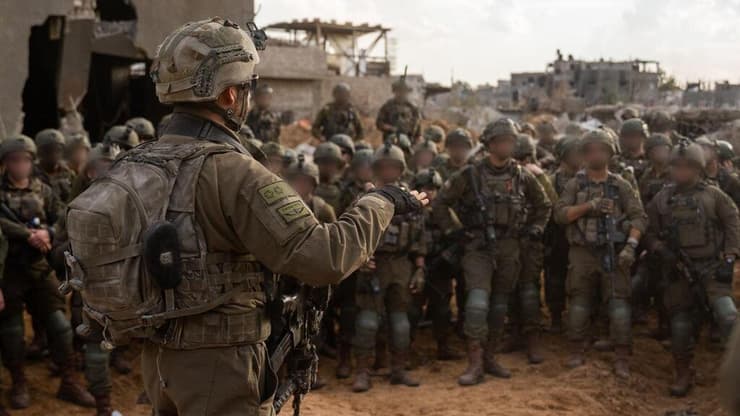 תיעוד של כוחות חטיבת כפיר במבצע בשכונת הקצינים בצפון רצועת עזה בה התבצרו מפקדי ארגון הטרור חמאס