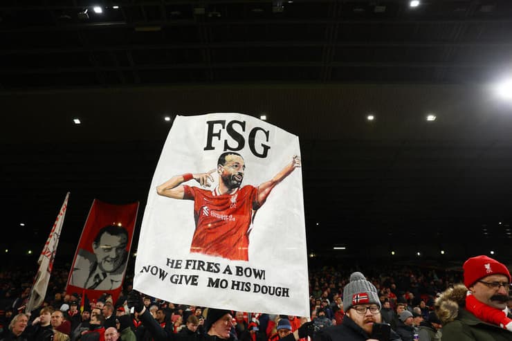 אוהדי ליברפול דורשים לתת לסלאח כסף