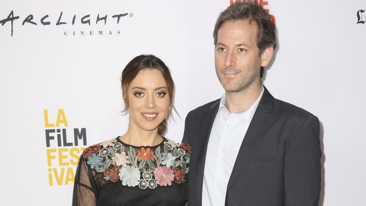 ג'ף באנה וזוגתו אוברי פלאזה