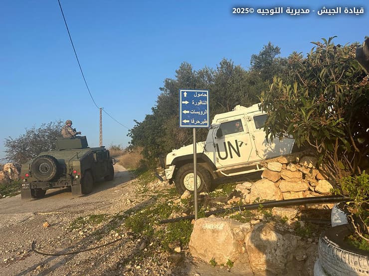 פריסת כוחות צבא לבנון ויוניפי"ל בא-נאקורה