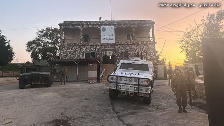 פריסת כוחות צבא לבנון ויוניפי"ל בא-נאקורה